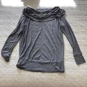 Bordeaux long sleeve top